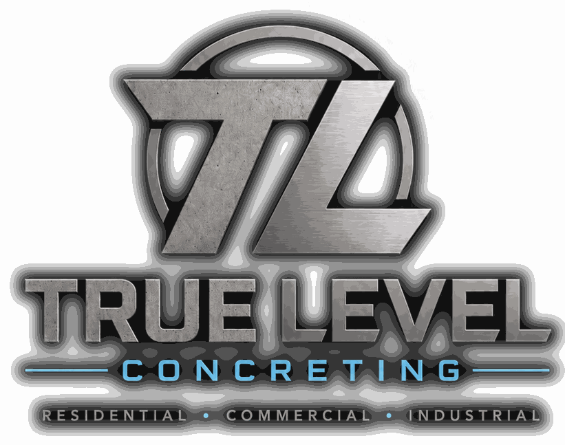 True Level Concreting logo: TL monogram. Residential, commercial, industrial.